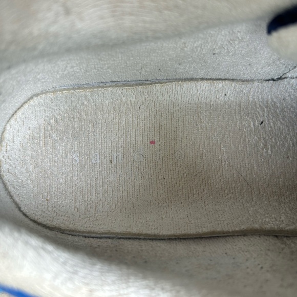 Sandro Paris Flame Sneakers, 3 blues, size 40 - Picture 9 of 11